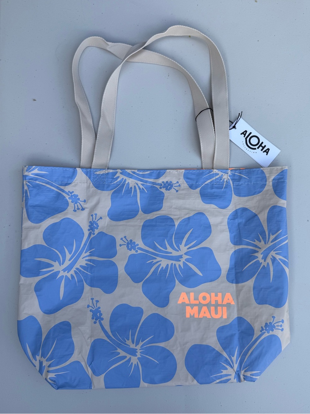 NWT Maui EXCLUSIVE Aloha Collection Reversible Tote Hana Hou Bel Air - Picture 2 of 4
